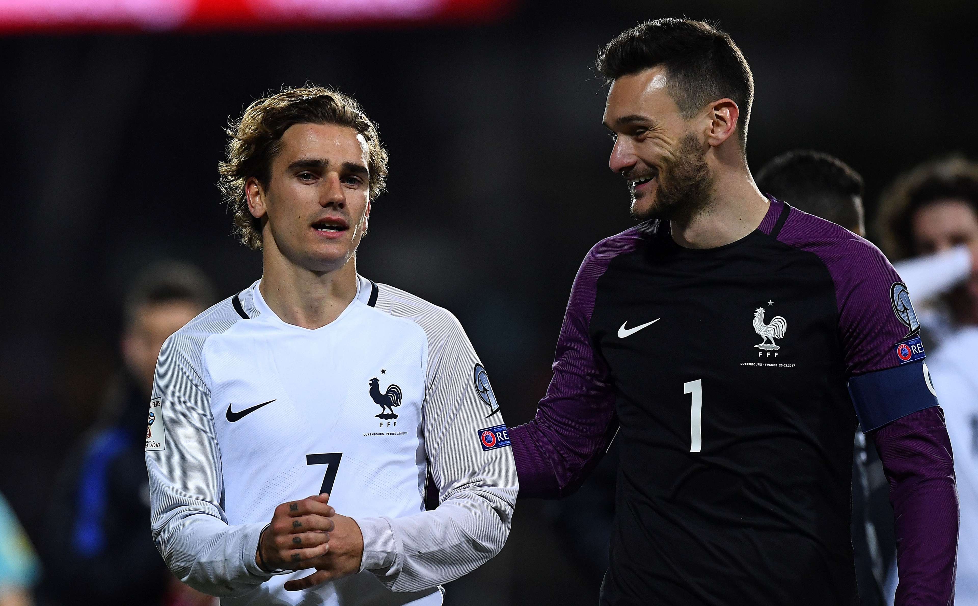 Antoine Griezmann Hugo Lloris