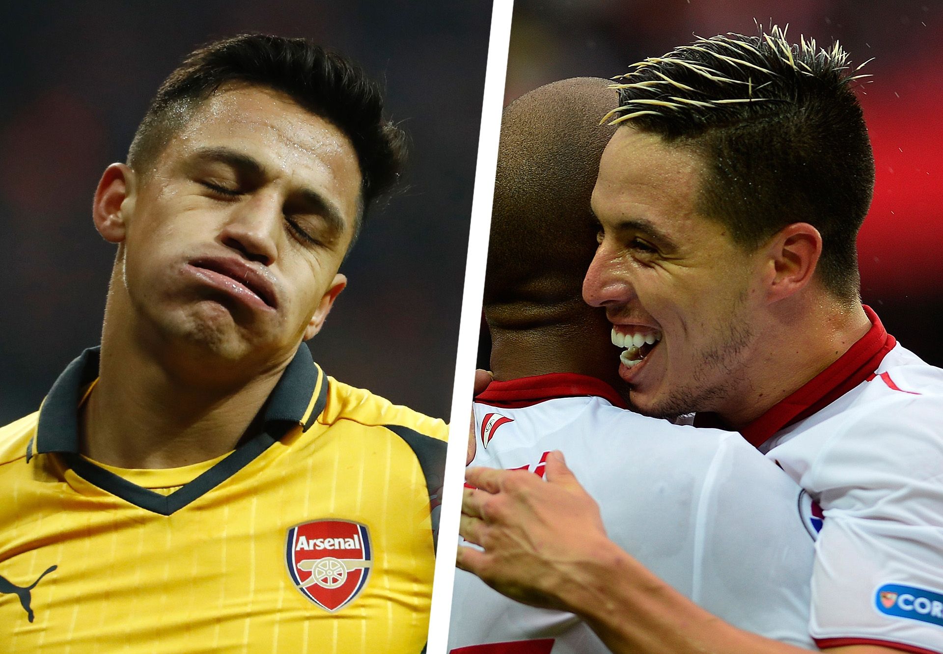 Alexis Sanchez Samir Nasri