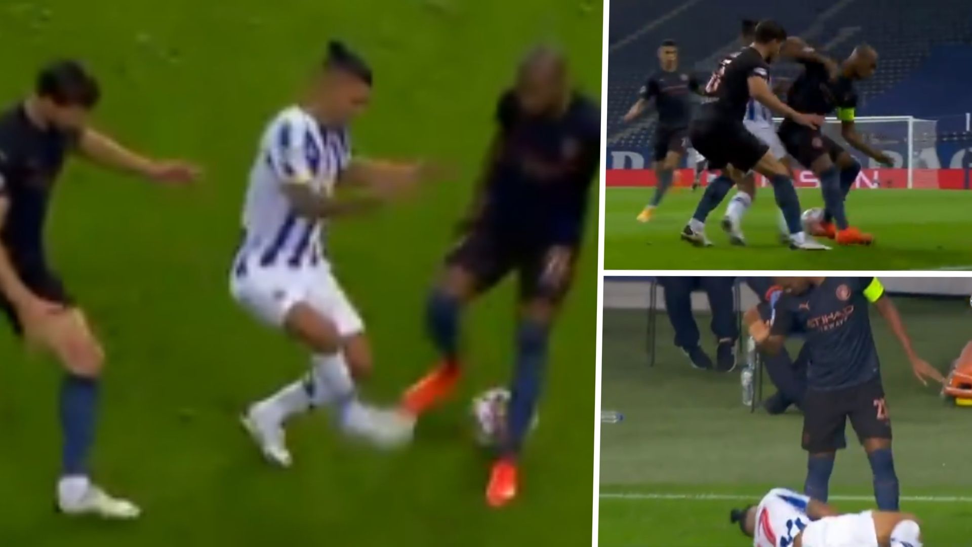 Tecatito túnel Fernandinho