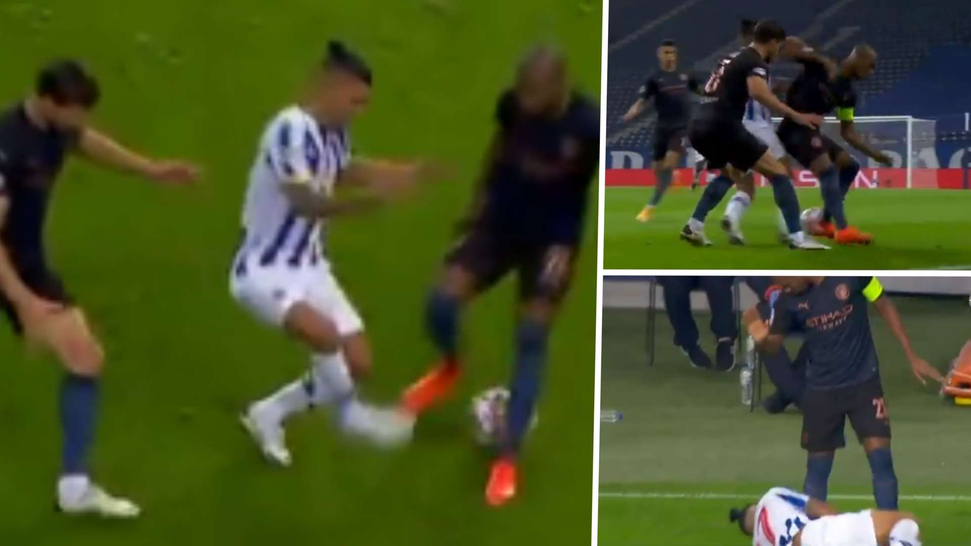 Tecatito túnel Fernandinho