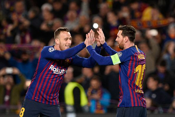 Arthur Melo & Lionel Messi