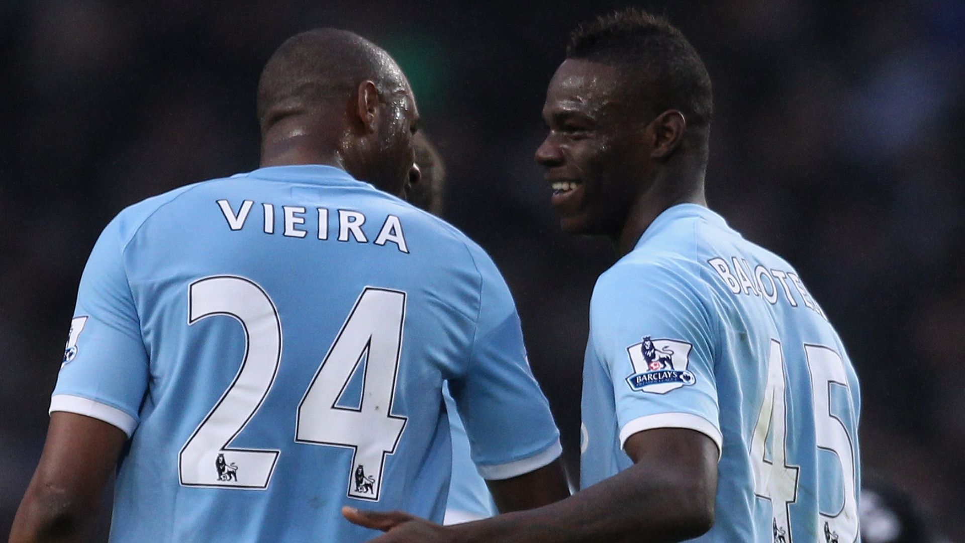 Vieira Balotelli Manchester City