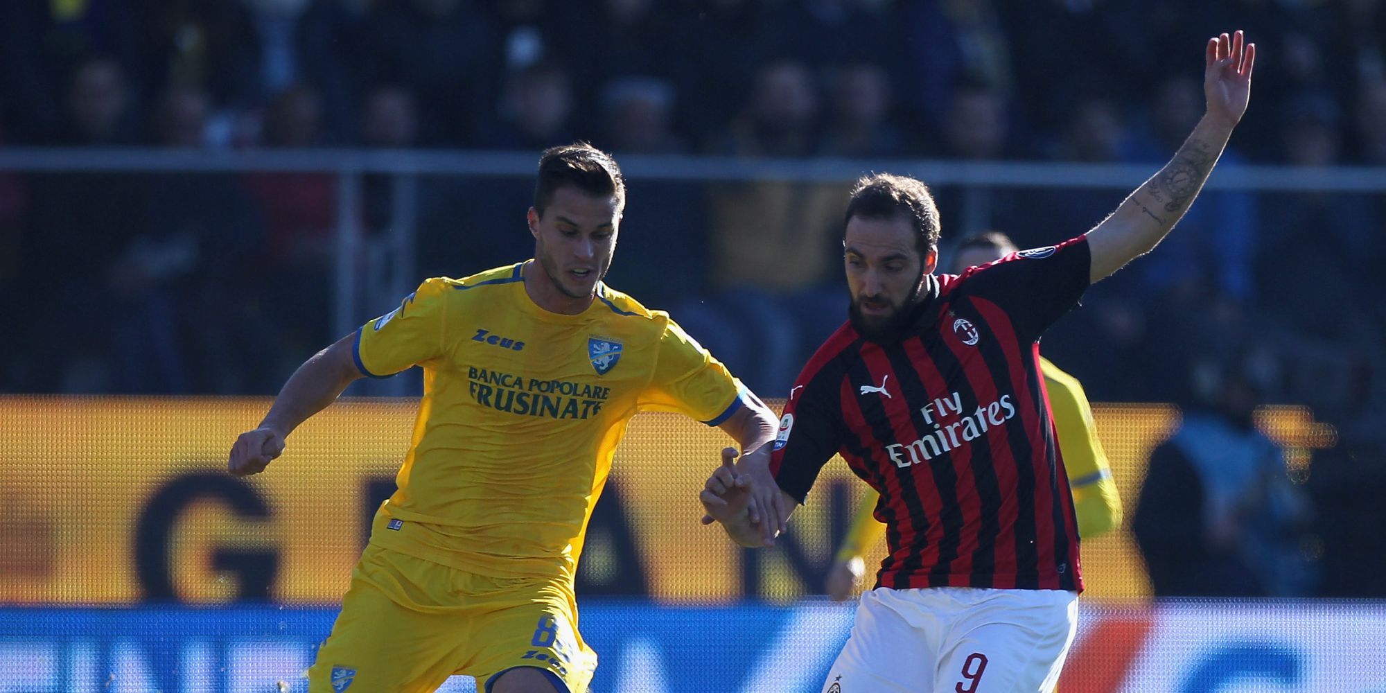 Gonzalo Higuain Frosinone Milan Serie A
