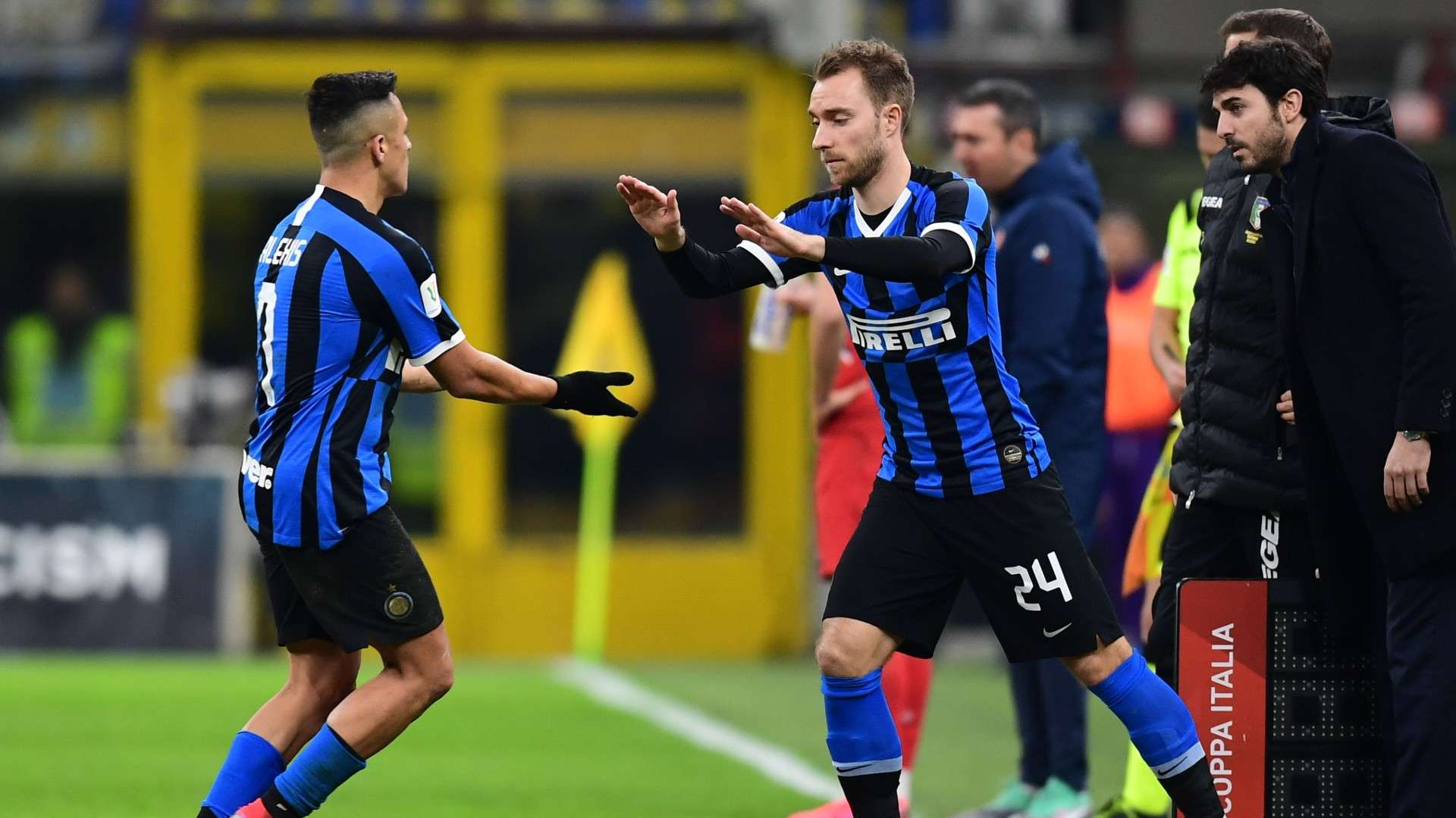 Eriksen Sanchez - Inter Fiorentina