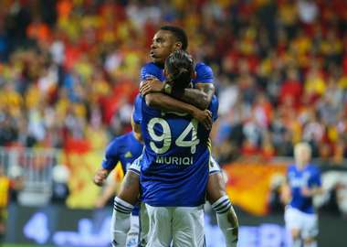 Garry Rodrigues Vedat Muriqi Goztepe Fenerbahce 11/30/19