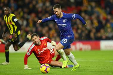 Eden Hazard Watford Chelsea Premier League 261218