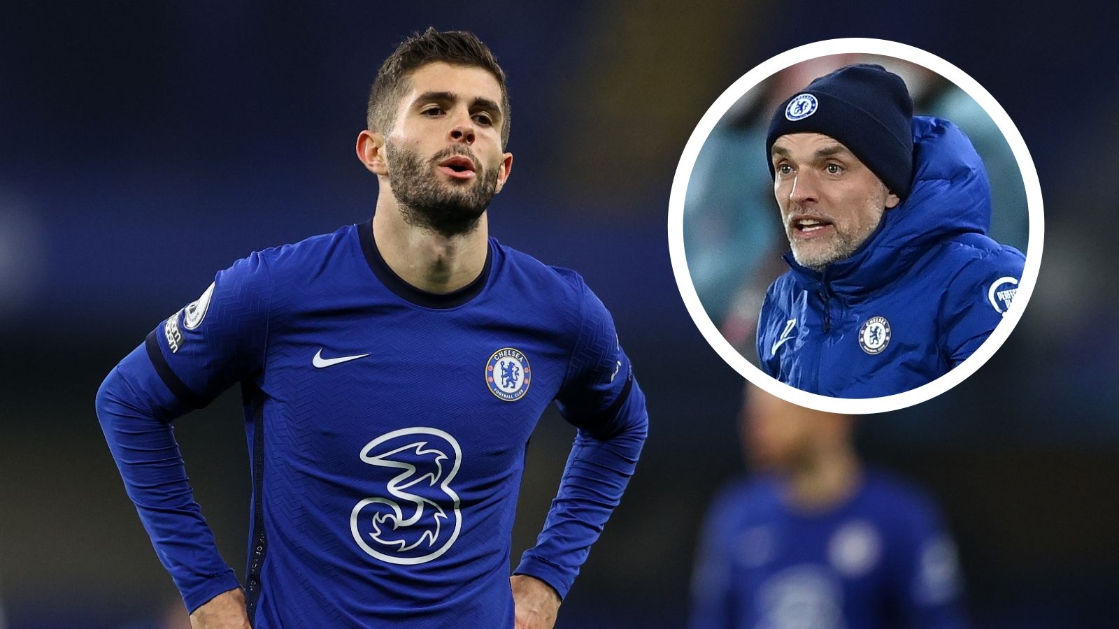 Christian Pulisic Thomas Tuchel Chelsea GFX