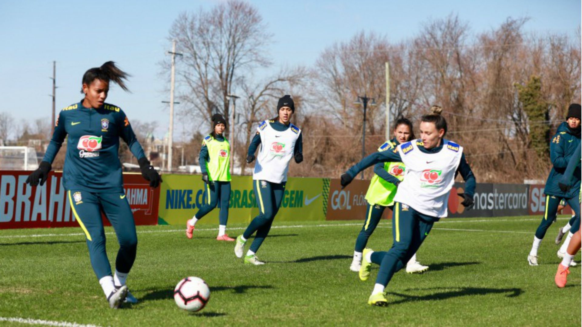 Seleção Brasileira Feminina treino Philadelphia