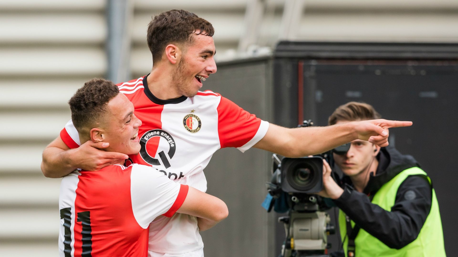 Feyenoord U19 - Shakhtar Donetsk U19, 15102017, Orkun Kokcu, Joel Zwarts