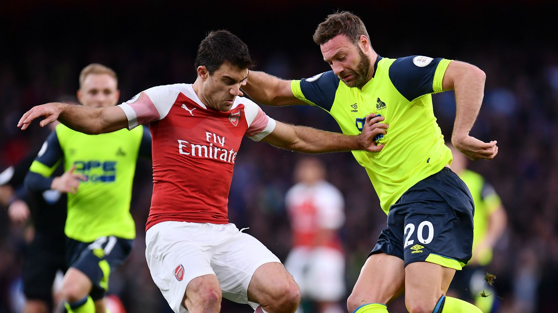 Sokratis Arsenal Huddersfield 081218