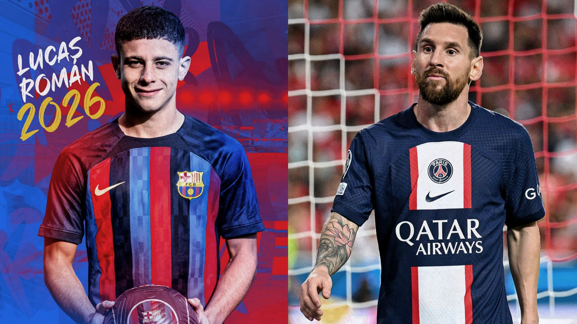 Lucas Roman Messi split