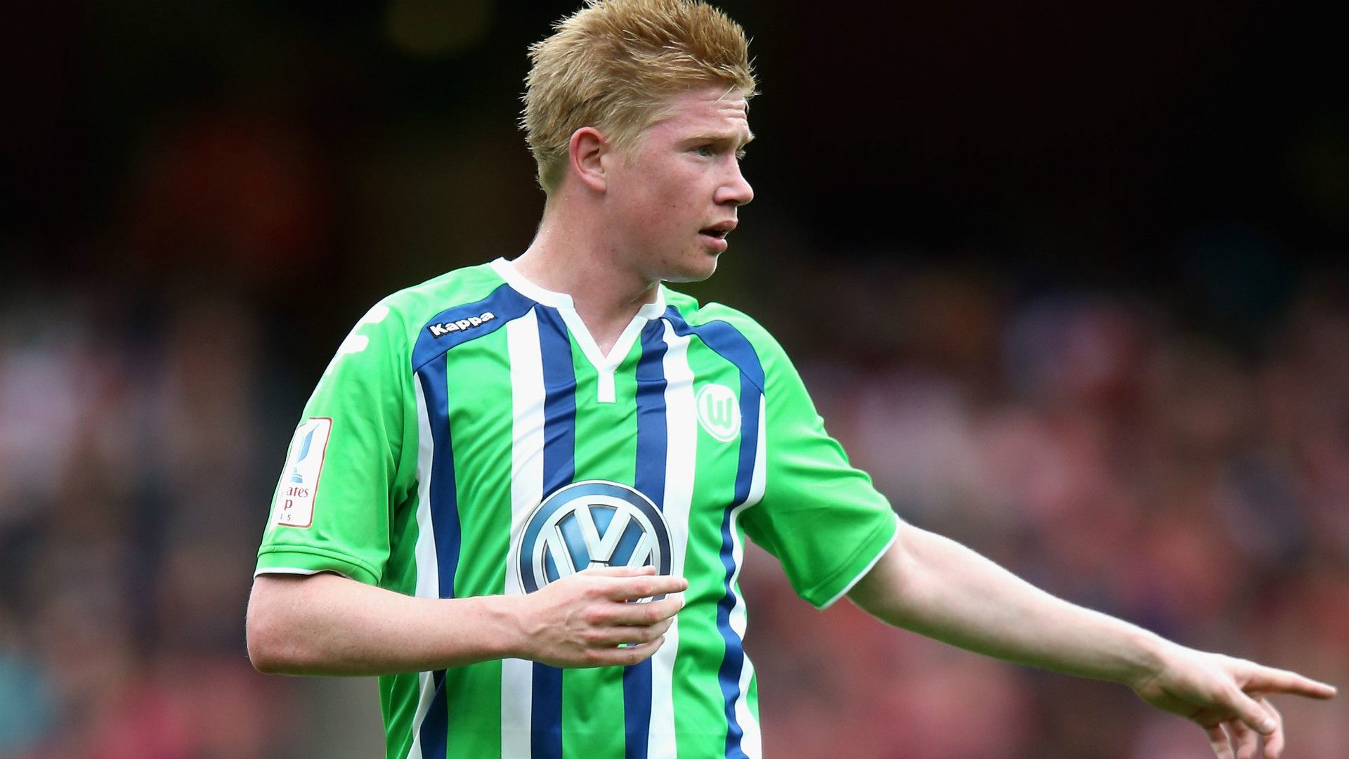 Kevin De Bruyne Wolfsburg Emirates Cup 26072015
