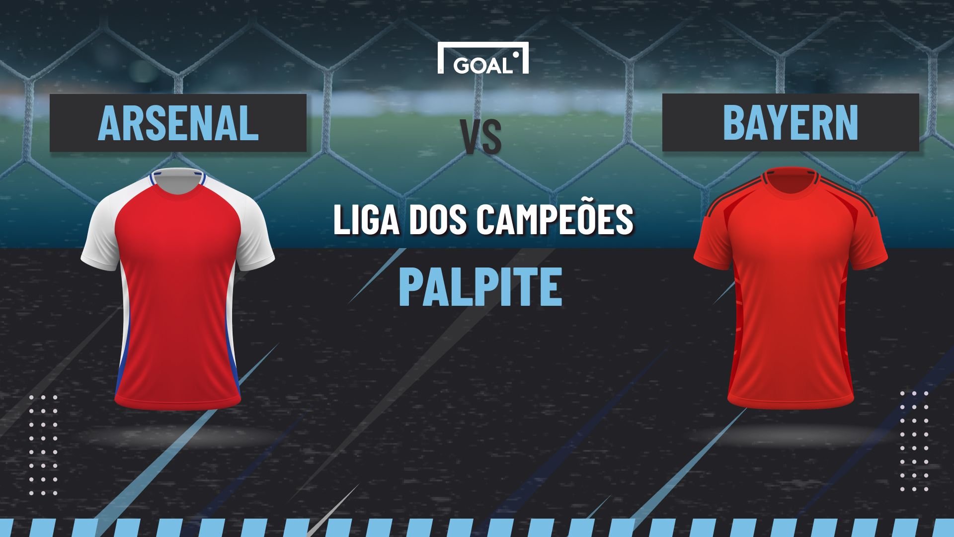 Palpite Arsenal x Bayern de Munique