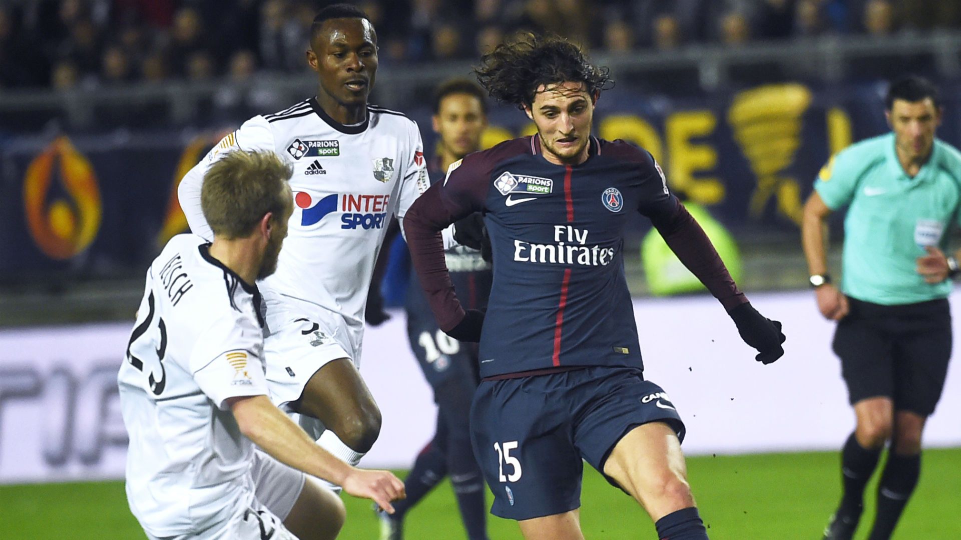Adrien Rabiot Amiens PSG Coupe de la Ligue 10012018