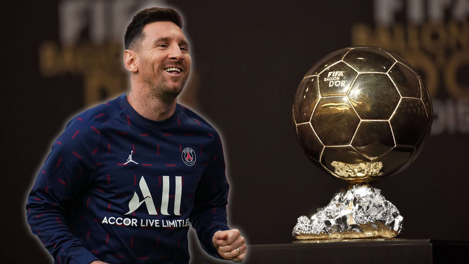 GER ONLY Lionel Messi Ballon d'Or