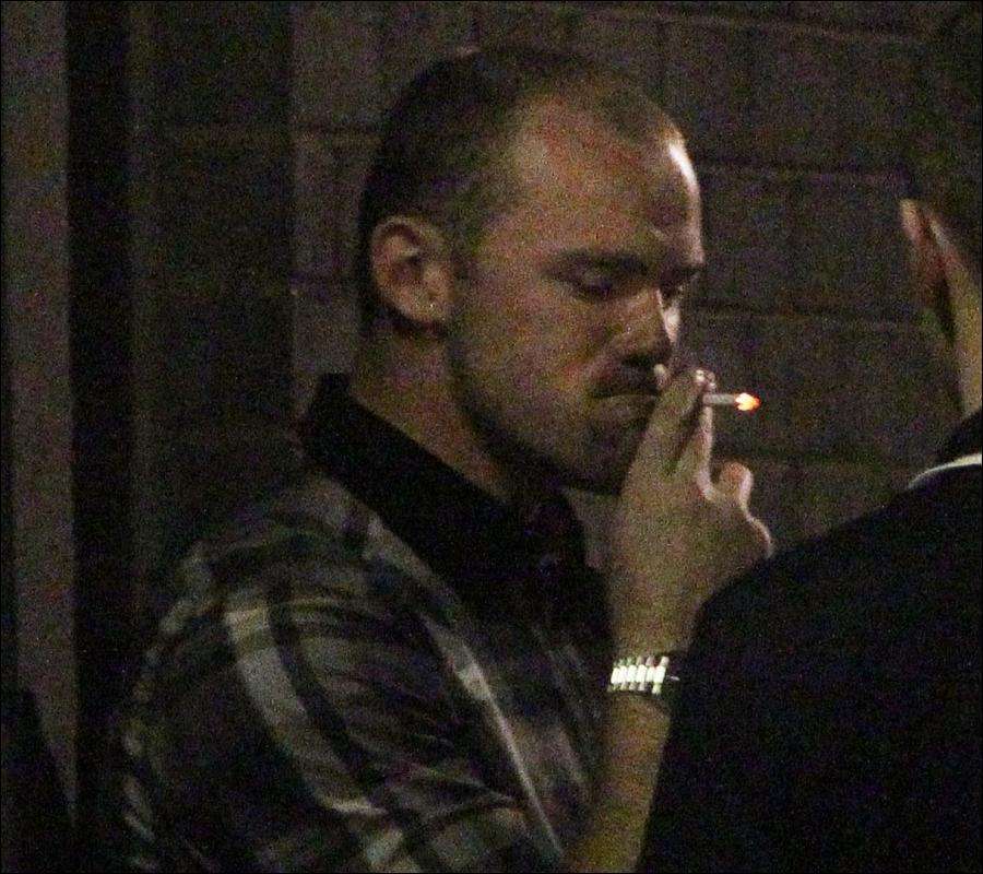 Wayne Rooney Smoking