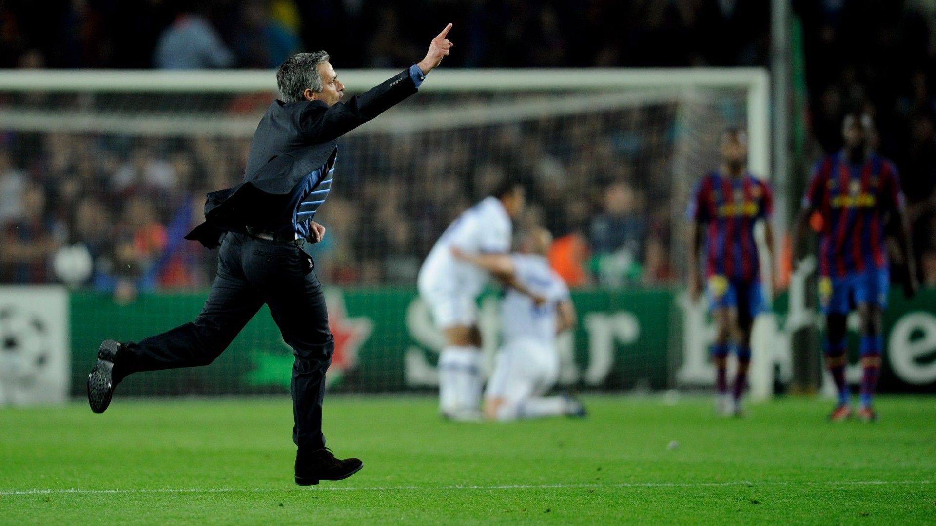 Jose Mourinho Barcelona-Inter 2011