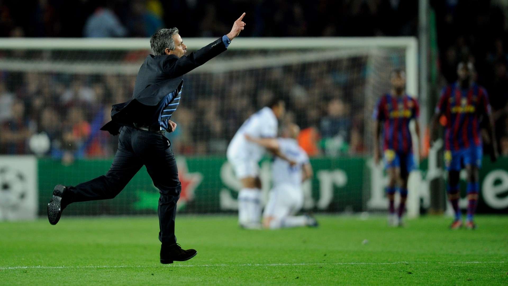 Jose Mourinho Barcelona-Inter 2011