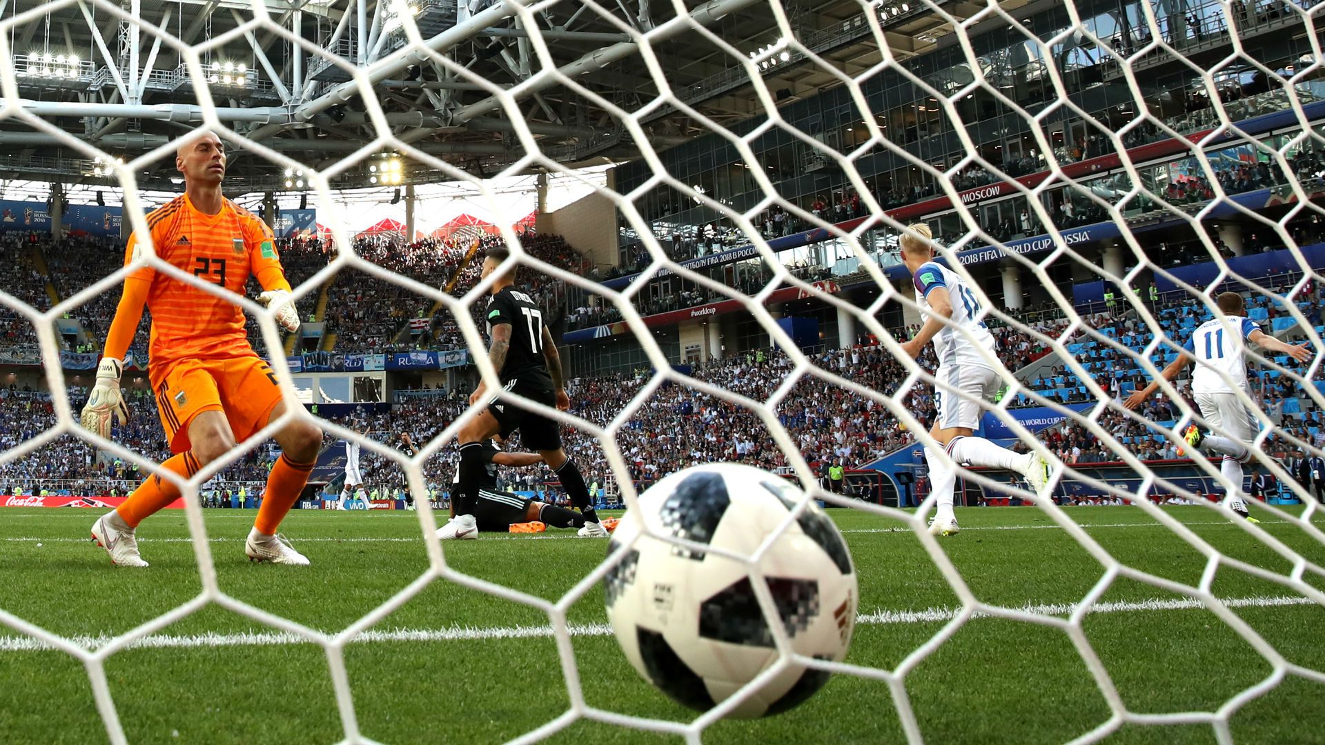 Wilfredo Willy Caballero Argentina Islandia Iceland World Cup 16062018