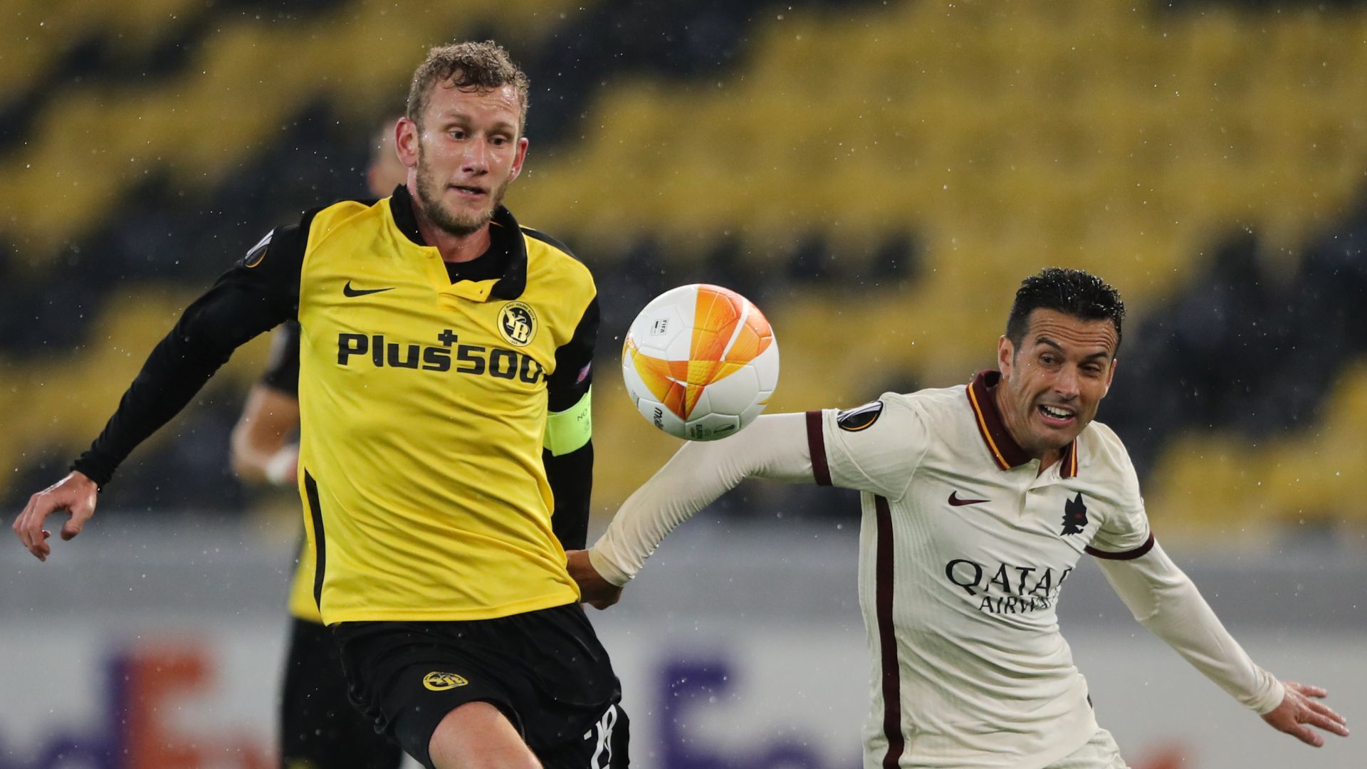 Young Boys Roma Fabian Lustenberger Pedro UEFA Europa League