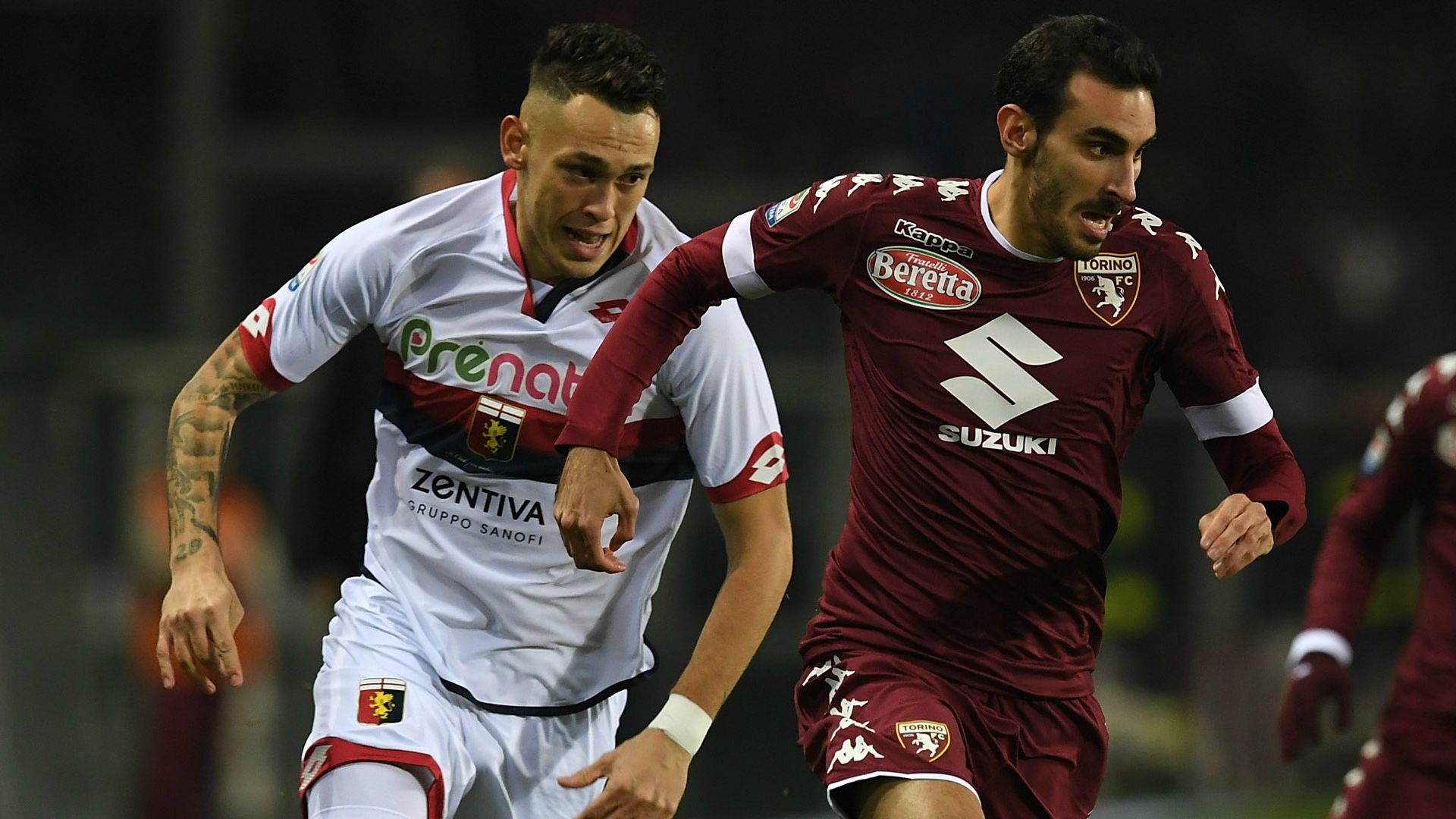 Ocampos Zappacosta Torino Genoa Serie A