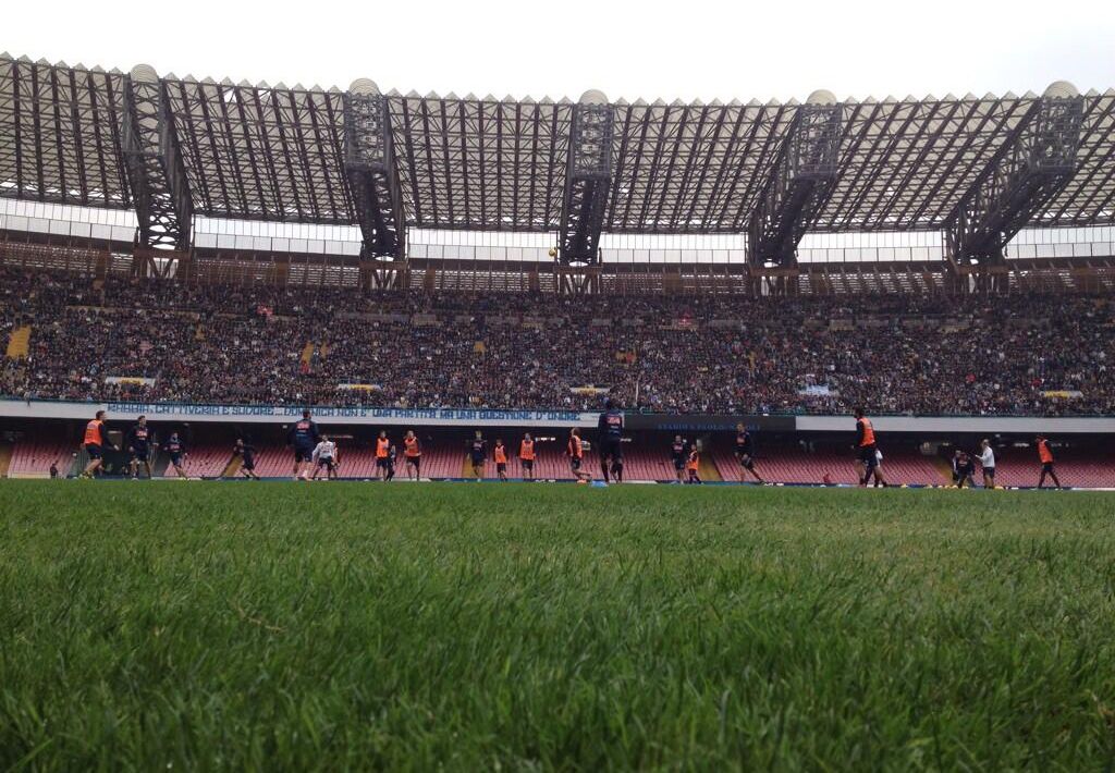 Napoli training at San Paolo