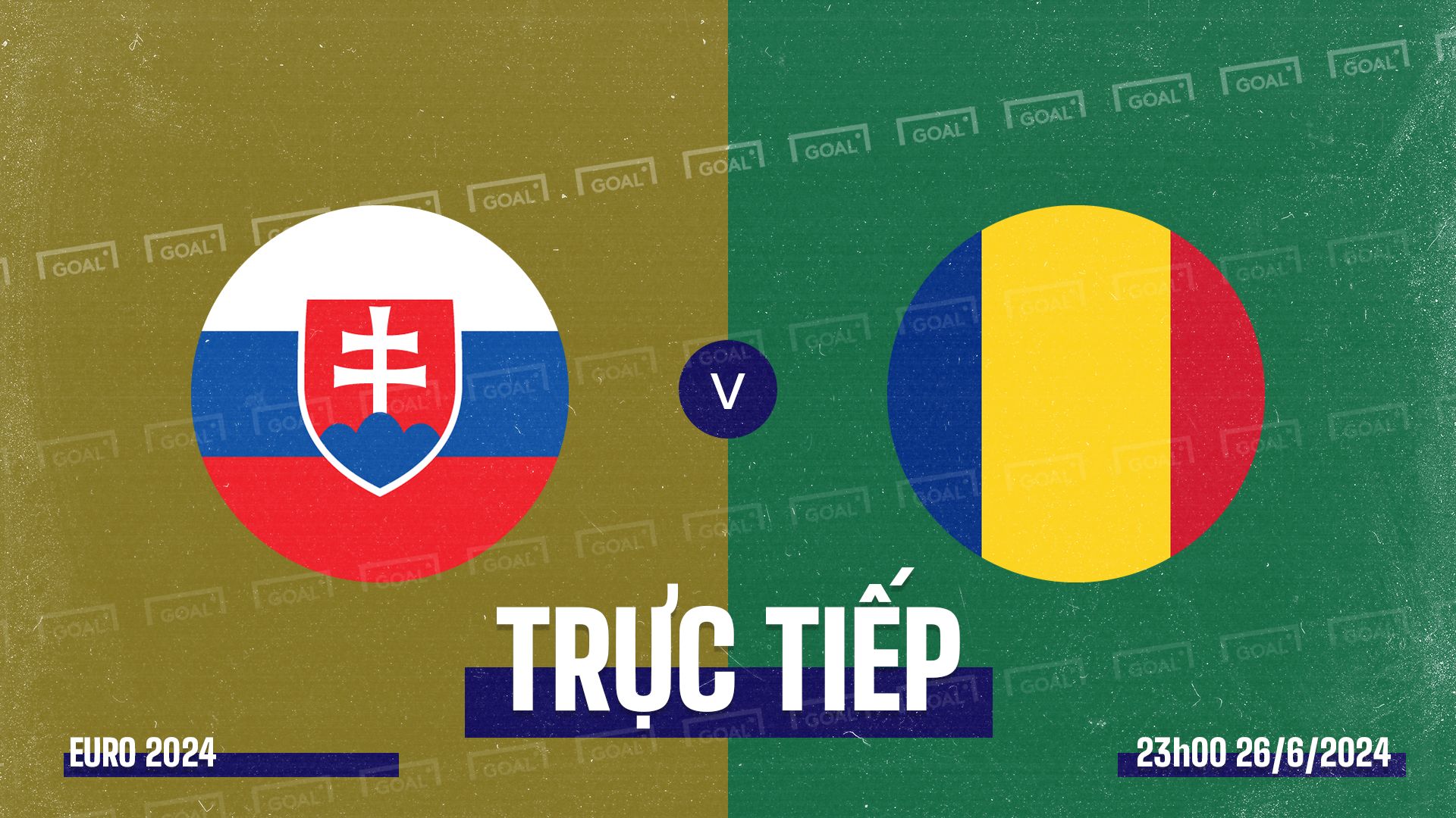 Slovakia vs Romania EURO 2024 GFX