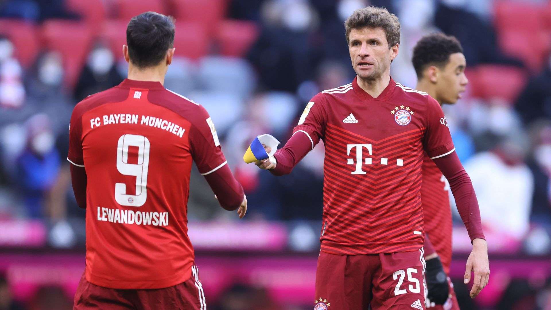 Robert Lewandowski Thomas Muller Bayern