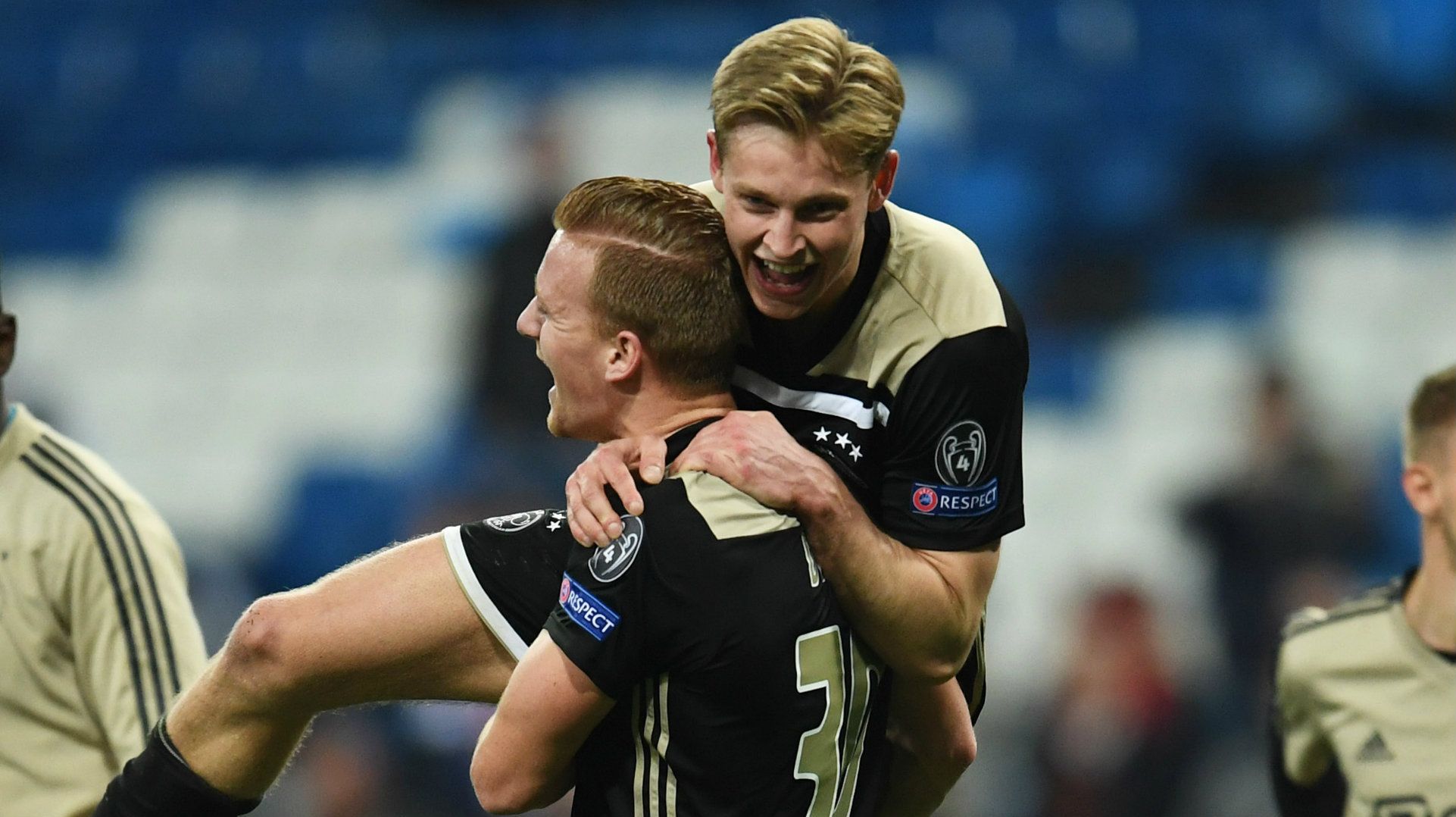 Frenkie De Jong Real Madrid vs Ajax Champions League 2018-19