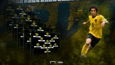 GFX So könnte Borussia Dortmund BVB mit Axel Witsel spielen