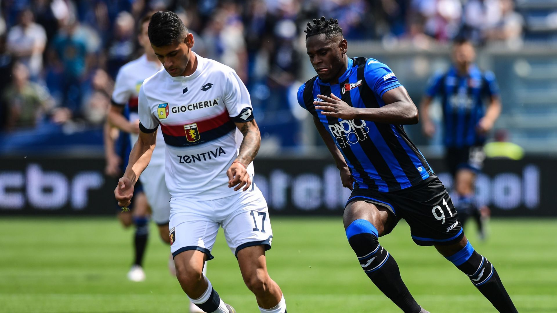 Cristian Romero Duvan Zapata Atalanta Genoa Serie A