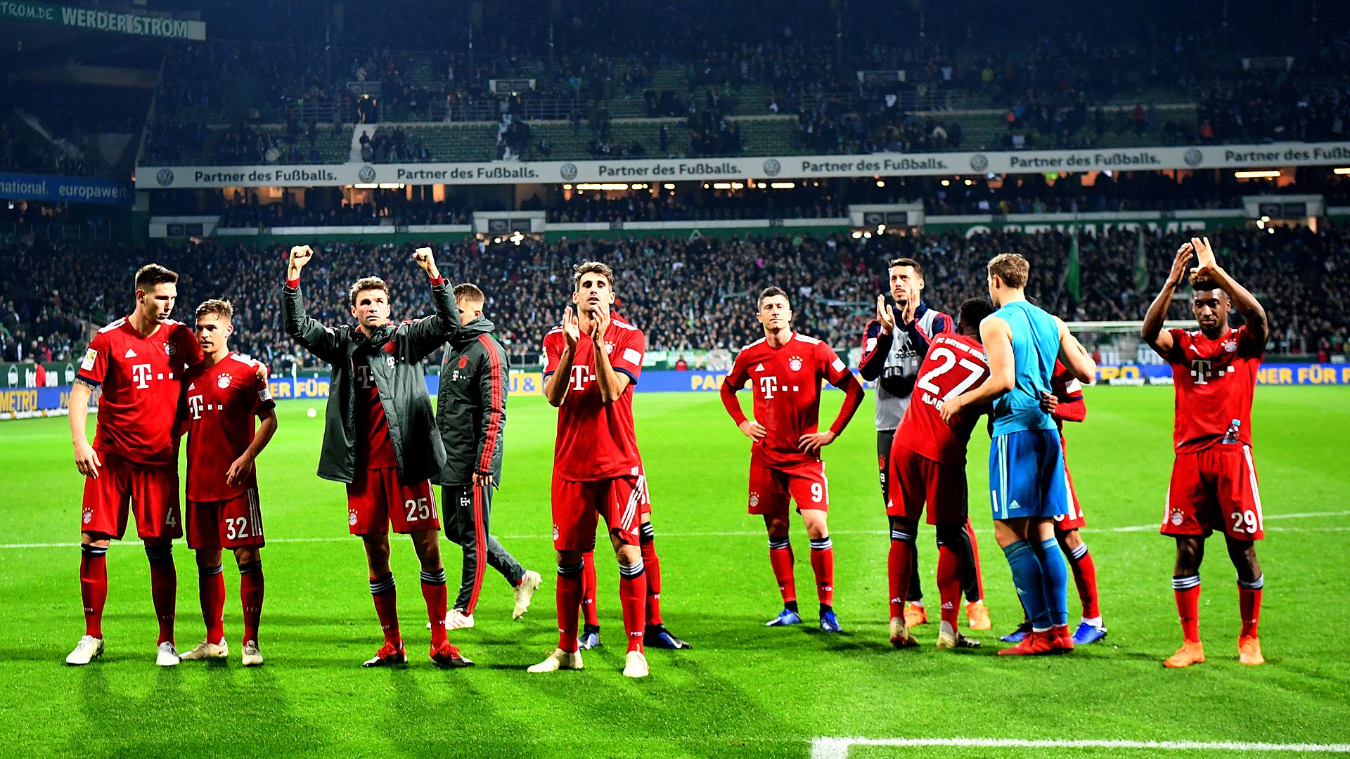 FC Bayern Werder Bremen 01/12/2018