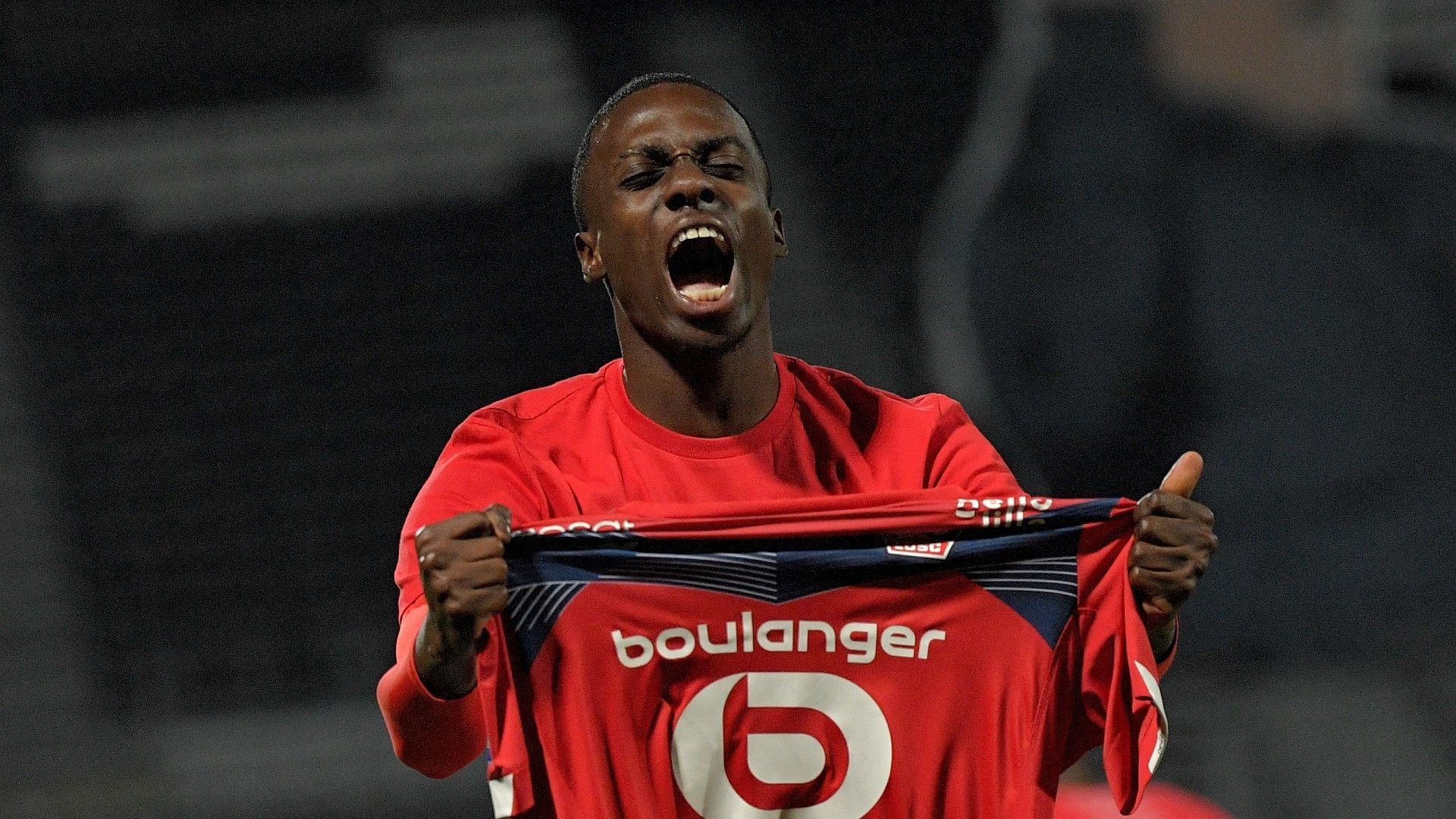 Weah Lille celebrate