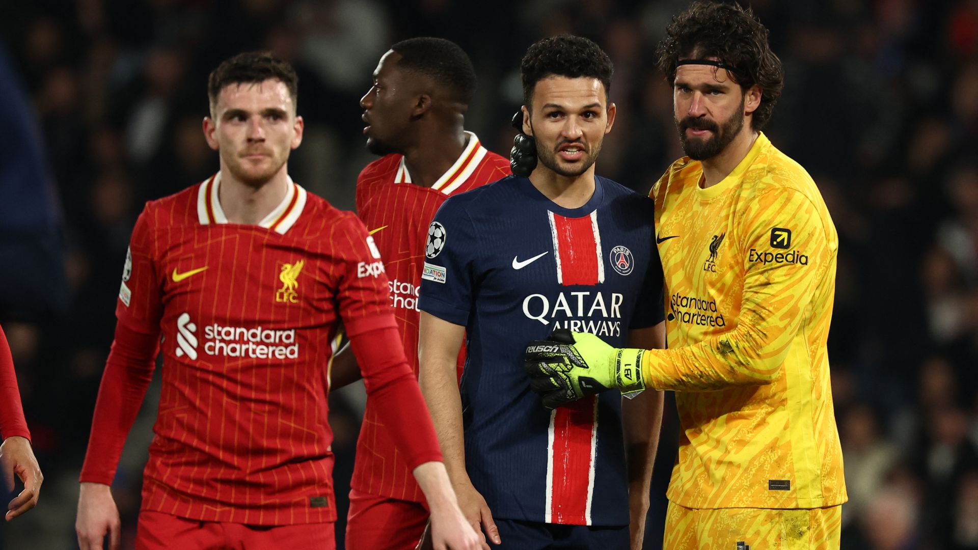 alisson psg liverpool