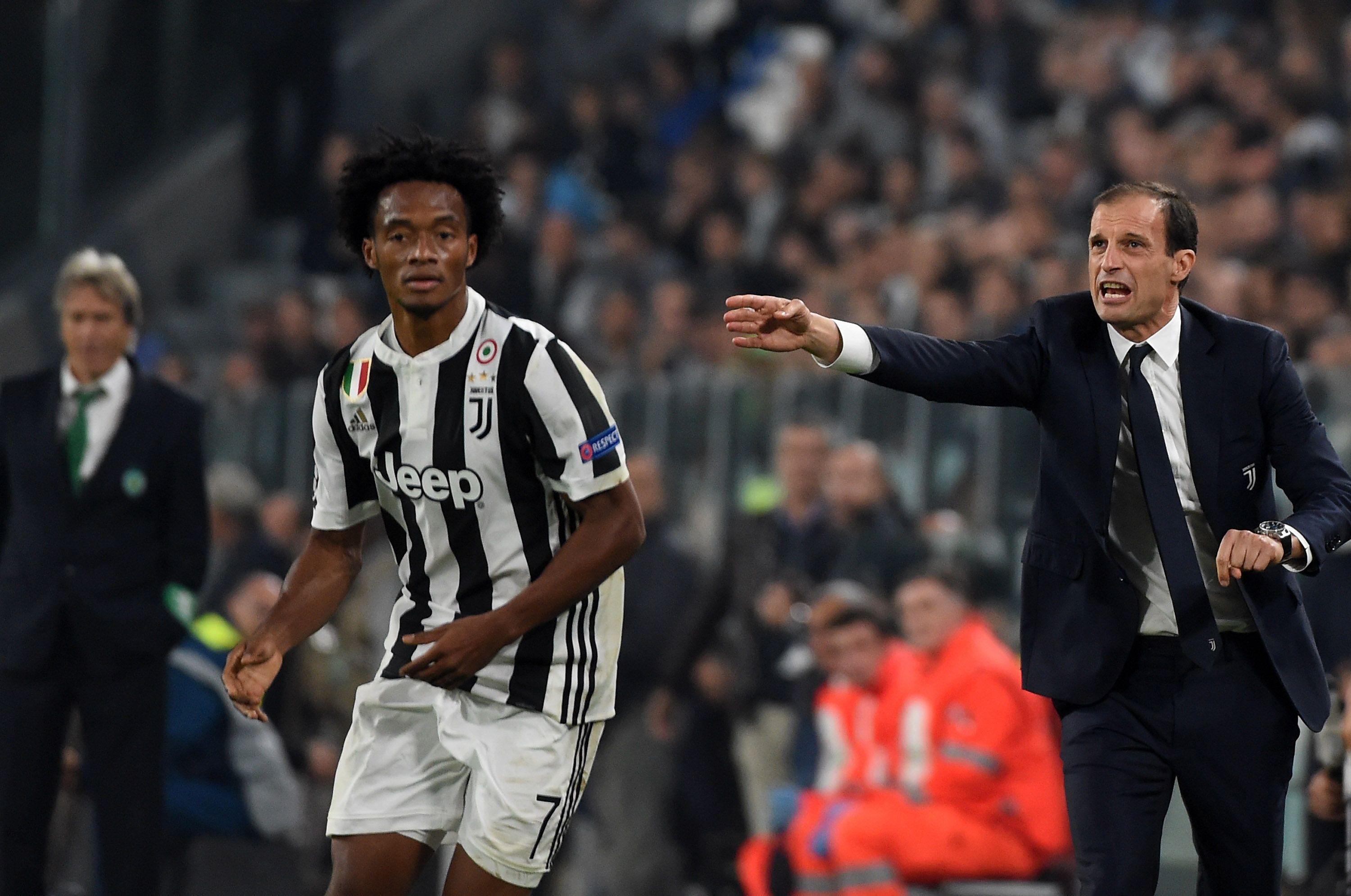 Juan Cuadrado Juventus vs Sporting Champions League