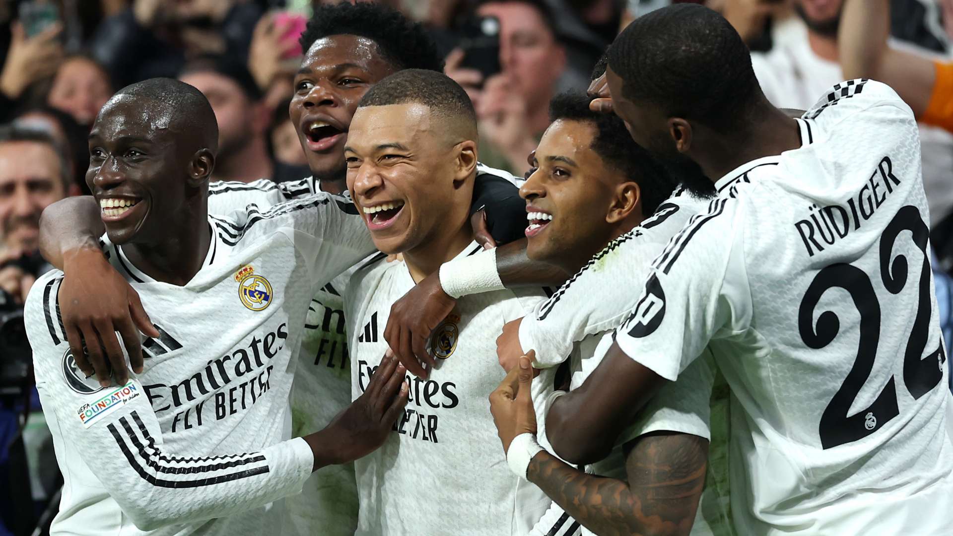 Kylian Mbappe Rodrygo Real Madrid 2024-25