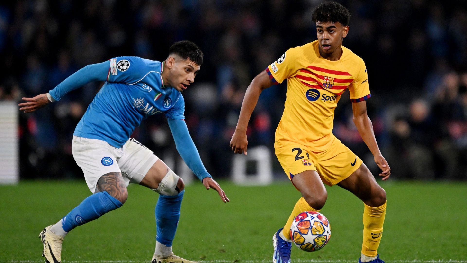 Olivera Yamal Napoli Barcelona