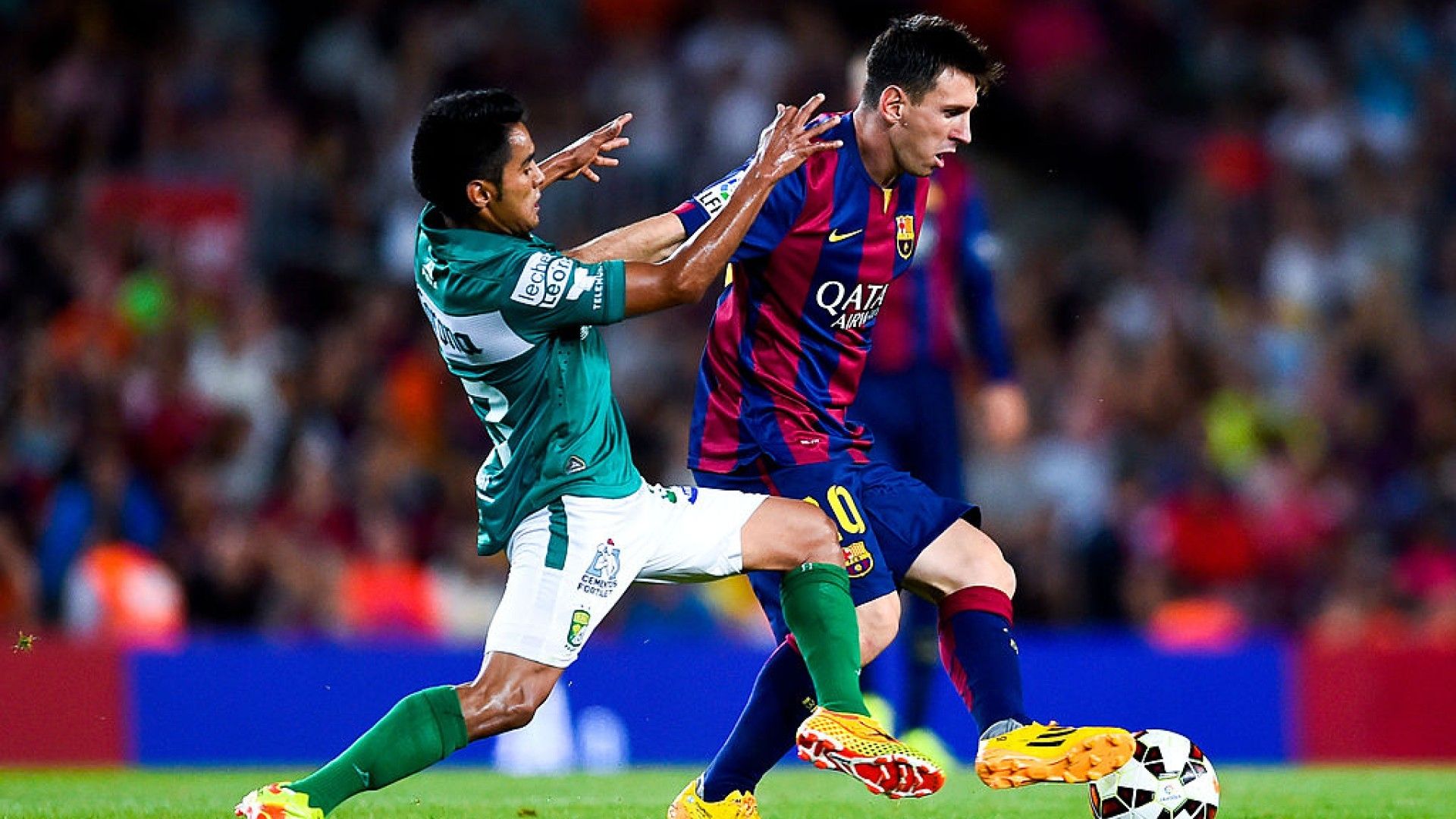 Lionel Messi José Juan Vázquez Barcelona León Joan Gamper 2014