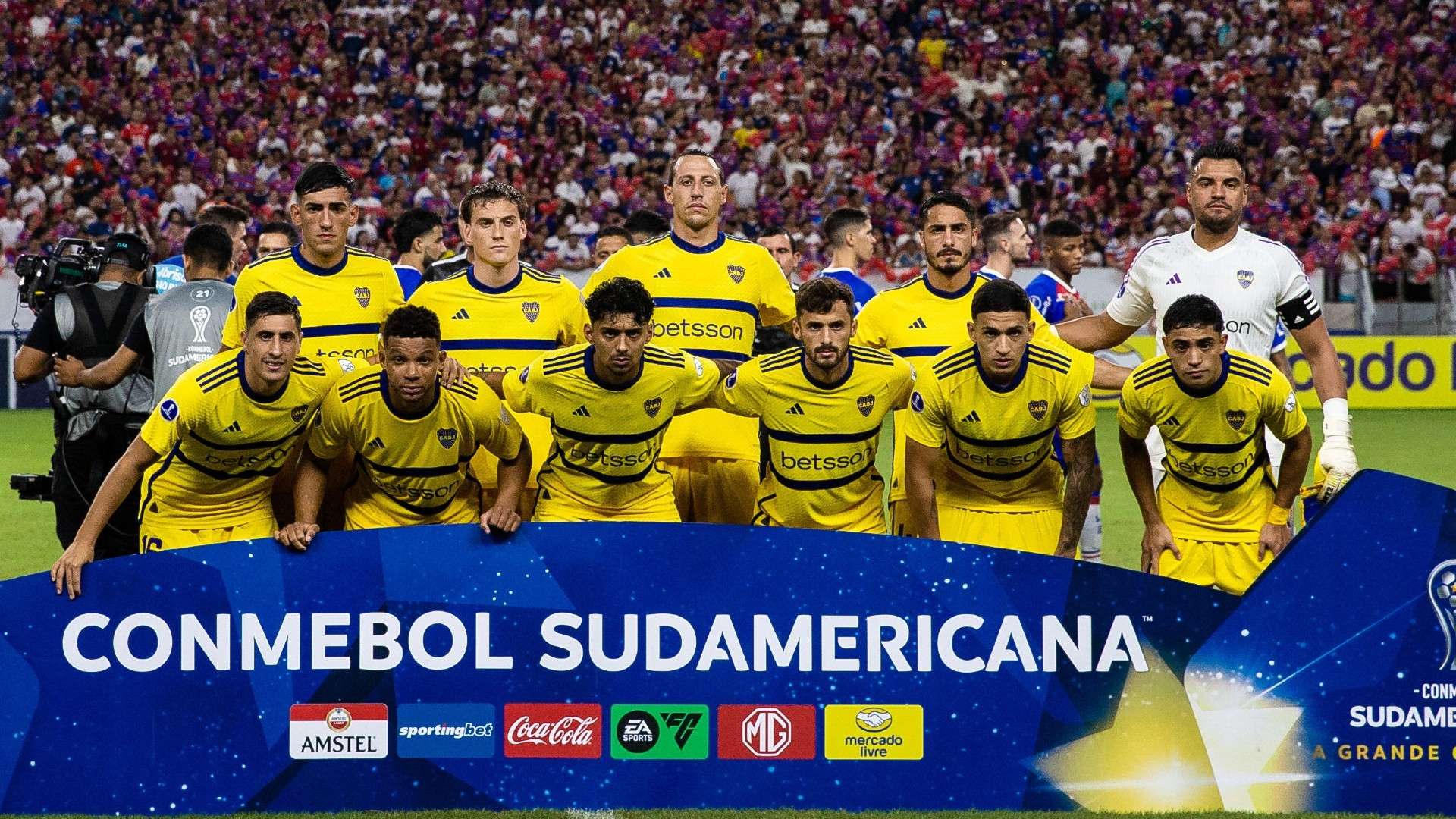 Boca Fortaleza Copa Sudamericana 25042024