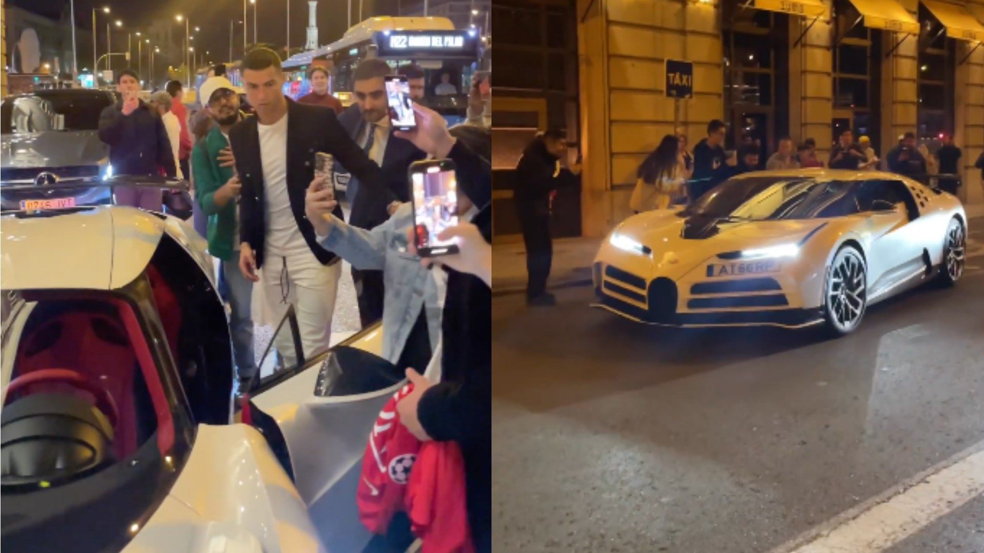 GFX Cristiano Ronaldo Bugatti