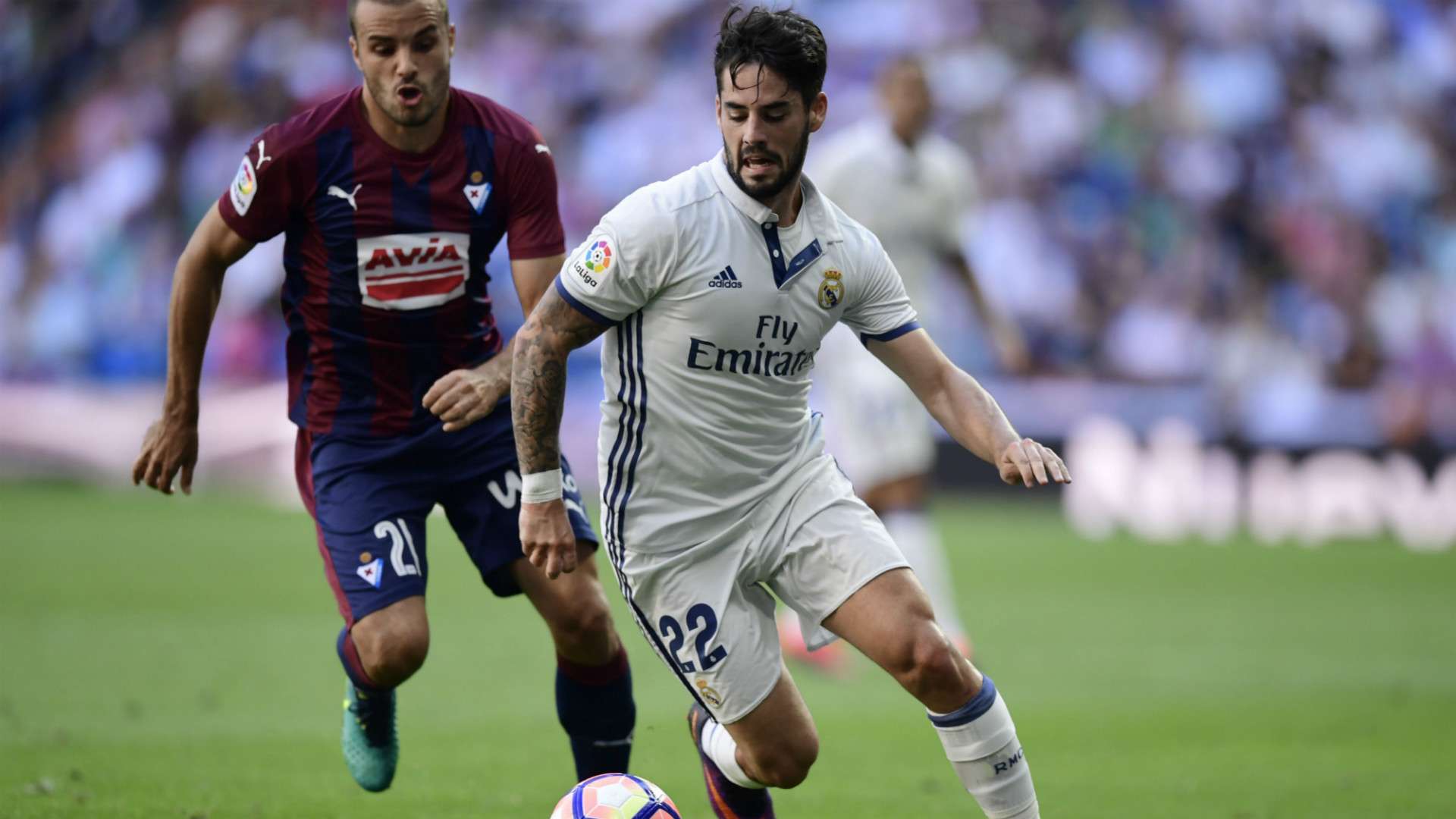 Isco Pedro Leon Real Madrid Eibar 02102016