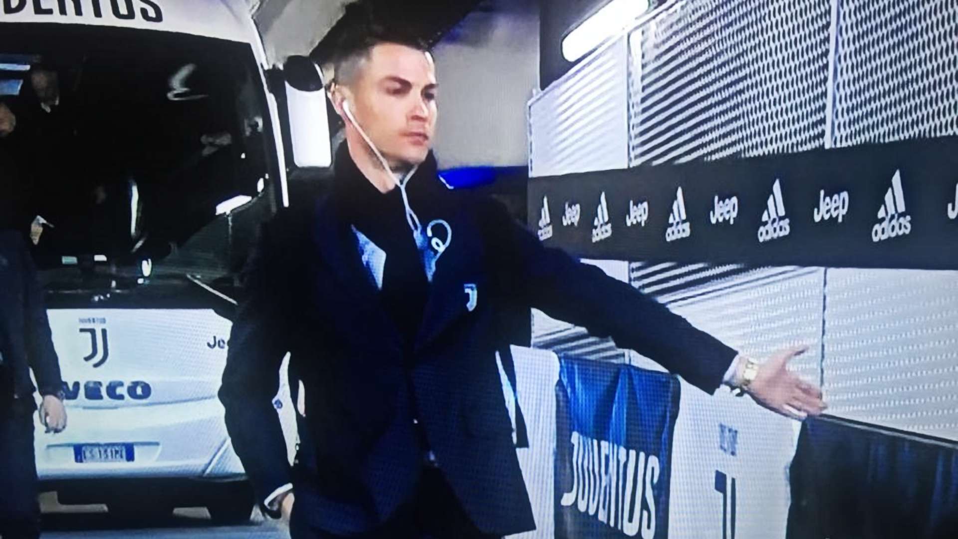 Cristiano Ronaldo Juventus Inter prematch