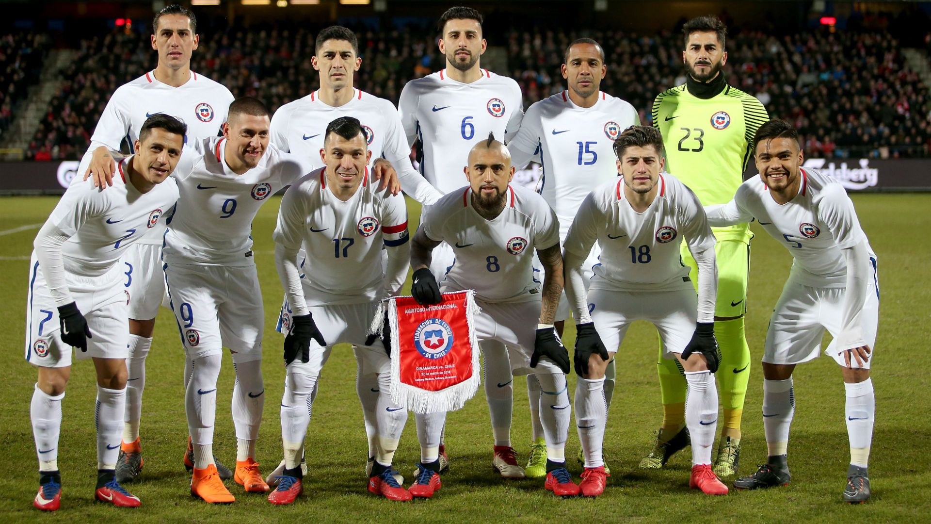 Chile vs Dinamarca 27032018