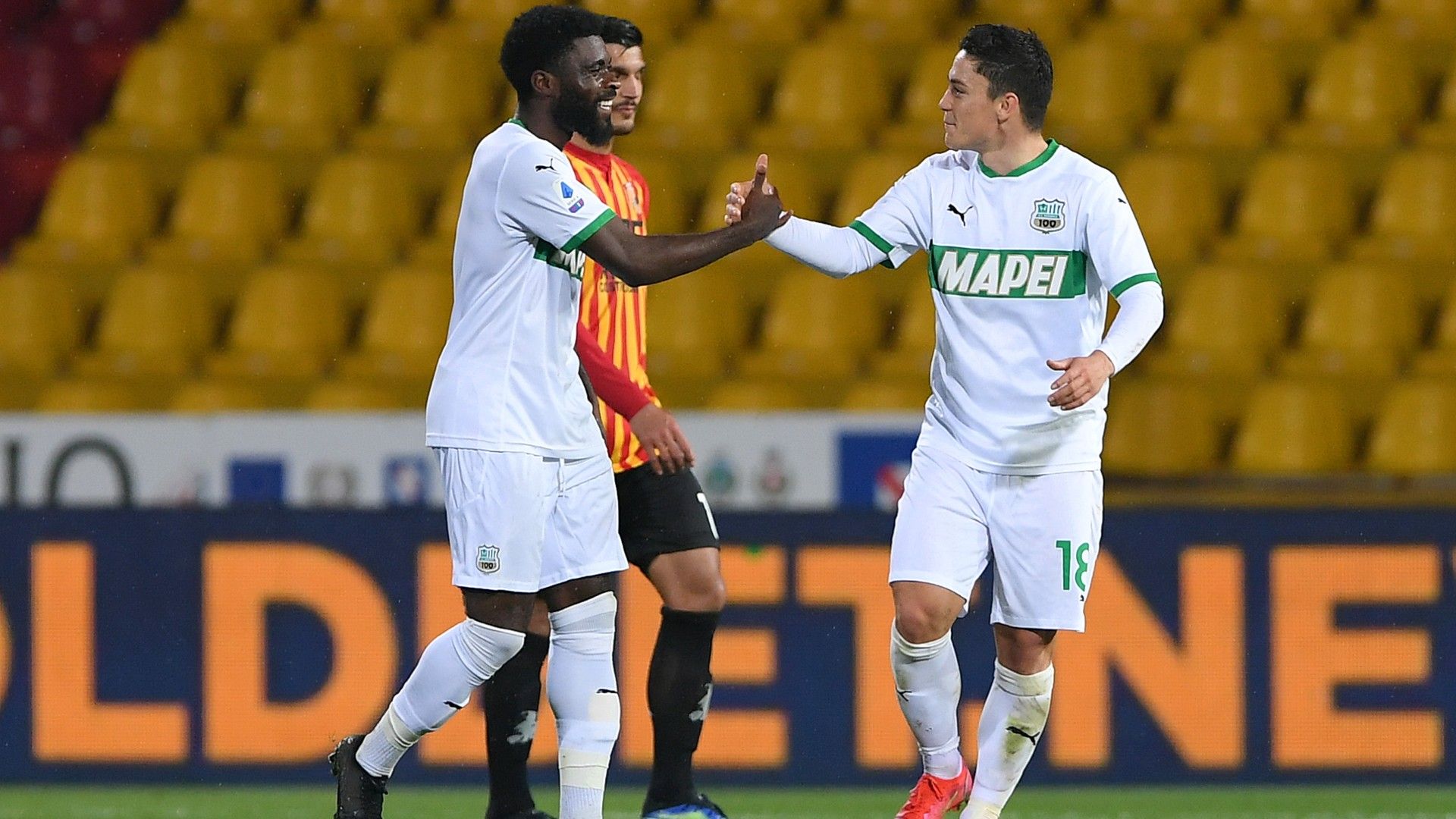 Benevento Sassuolo Boga Raspadori