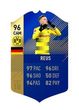 FIFA 18 Bundesliga Team of the Season Marco Reus