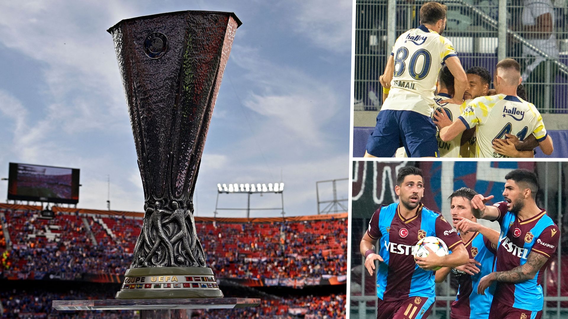 UEFA Europa League Trophy & Fenerbahce & Trabzonspor GFX