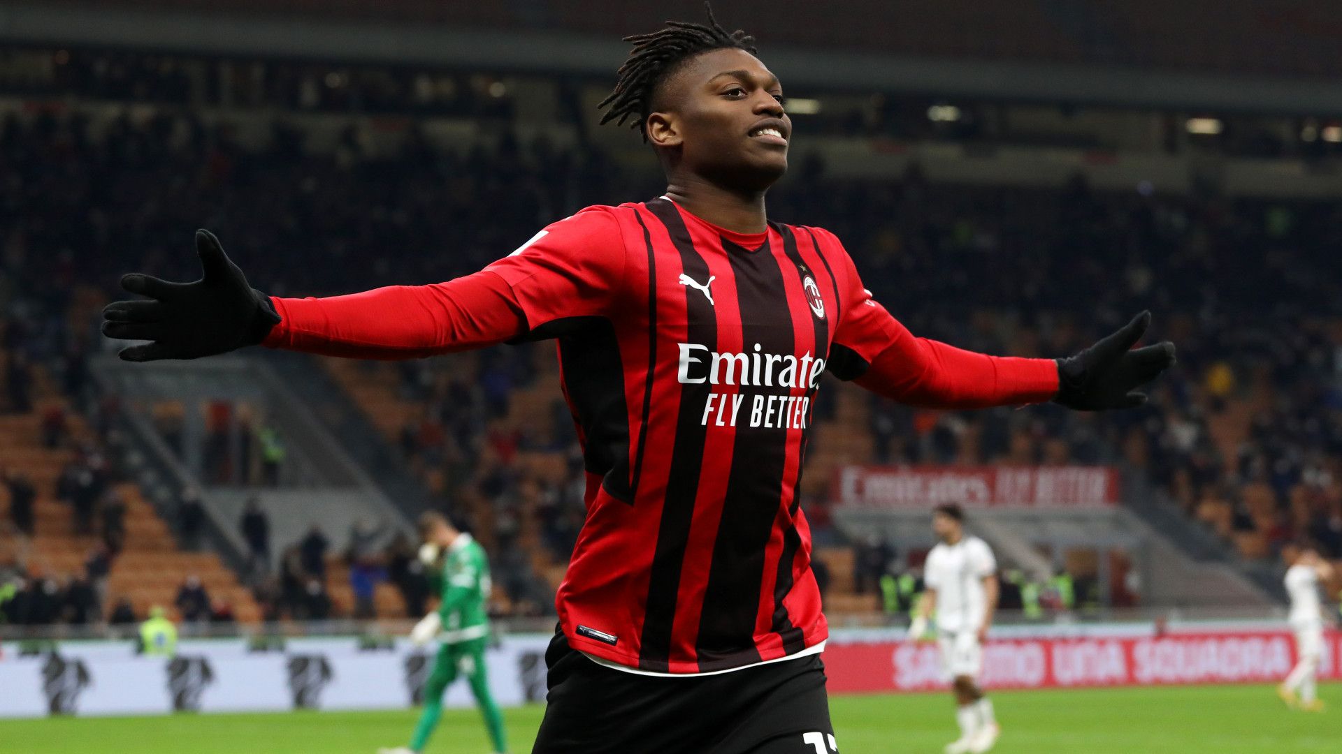 Rafael Leao Milan Spezia Serie A