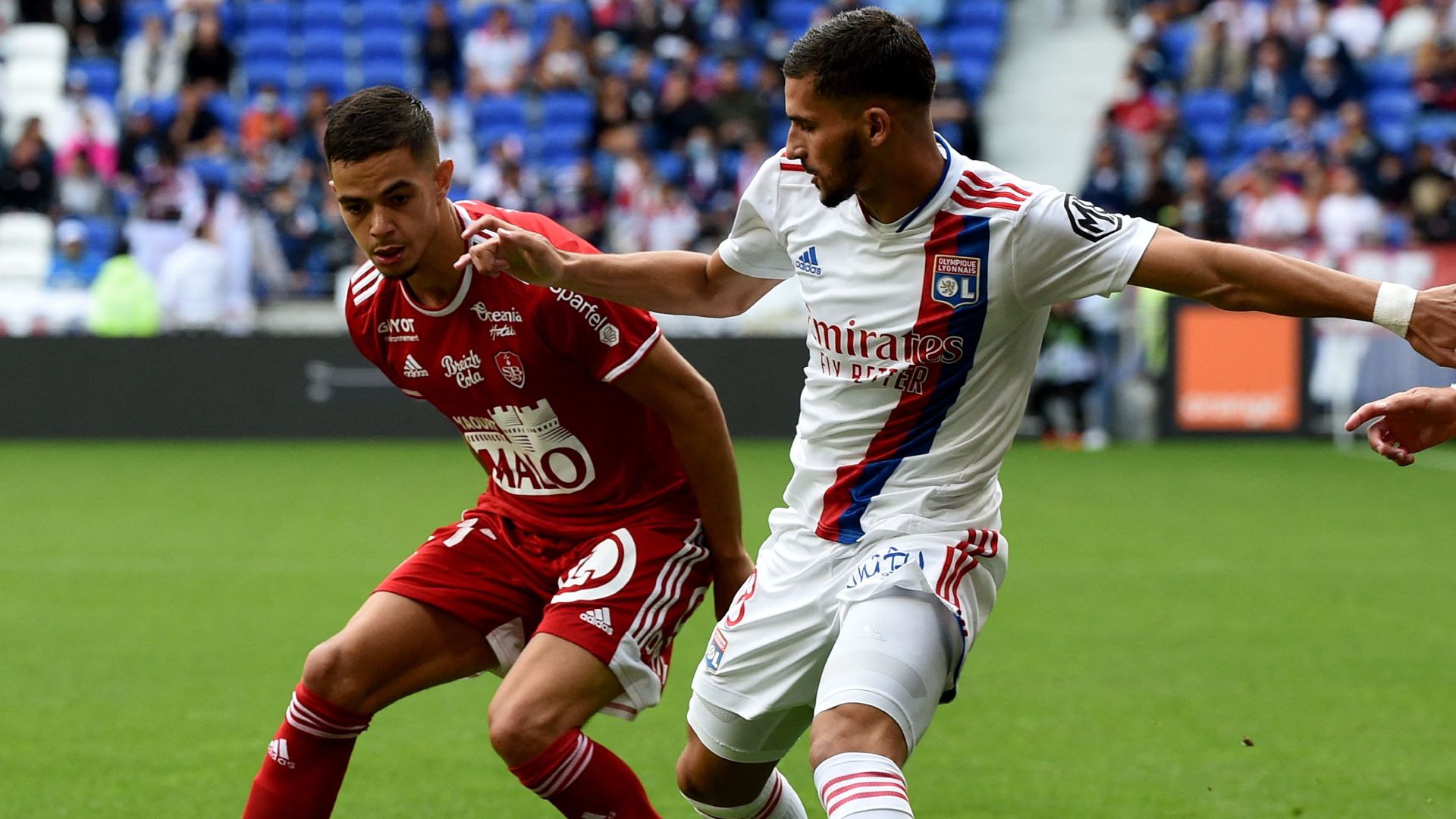 Lyon Brest Romain Faivre Houssem Aouar