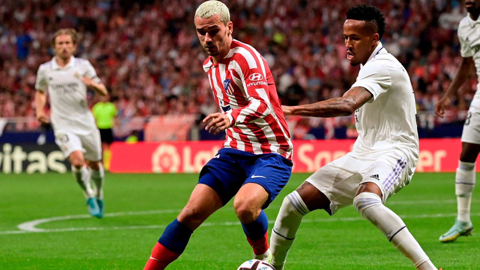 Griezmann Militao Atletico Madrid Real Madrid LaLiga 2022-23