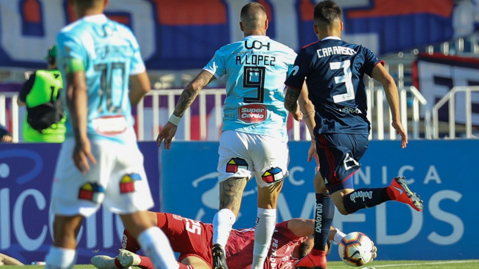 220219 O'Higgins Universidad de Chile Diego Carrasco Johnny Herrera Renzo López Ramón Fernández